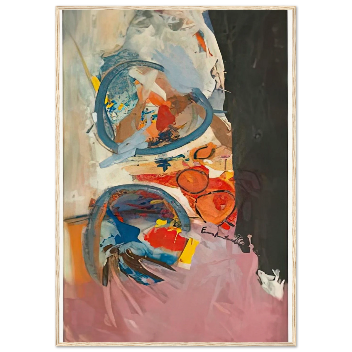 Take Off, 1956- Framed Poster | Helen Frankenthaler Framed Prints Wall Art | Frankenthaler Helen