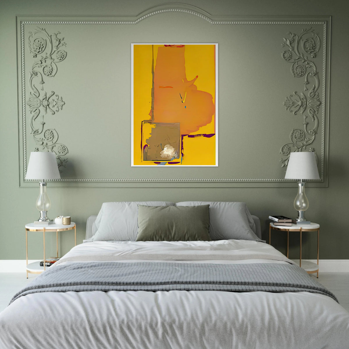 Mardi Gras, 1987- Framed Poster | Helen Frankenthaler Framed Prints Wall Art | Frankenthaler Helen