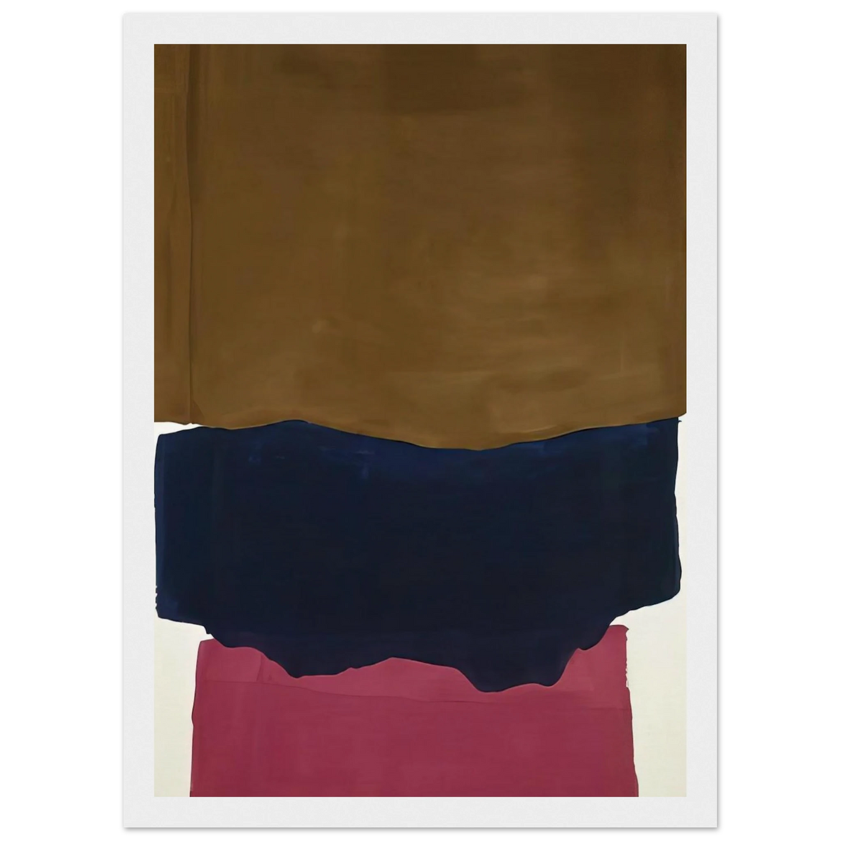 Indian Summer - 1967 Framed Poster | Helen Frankenthaler Framed Prints Wall Art | Frankenthaler Helen