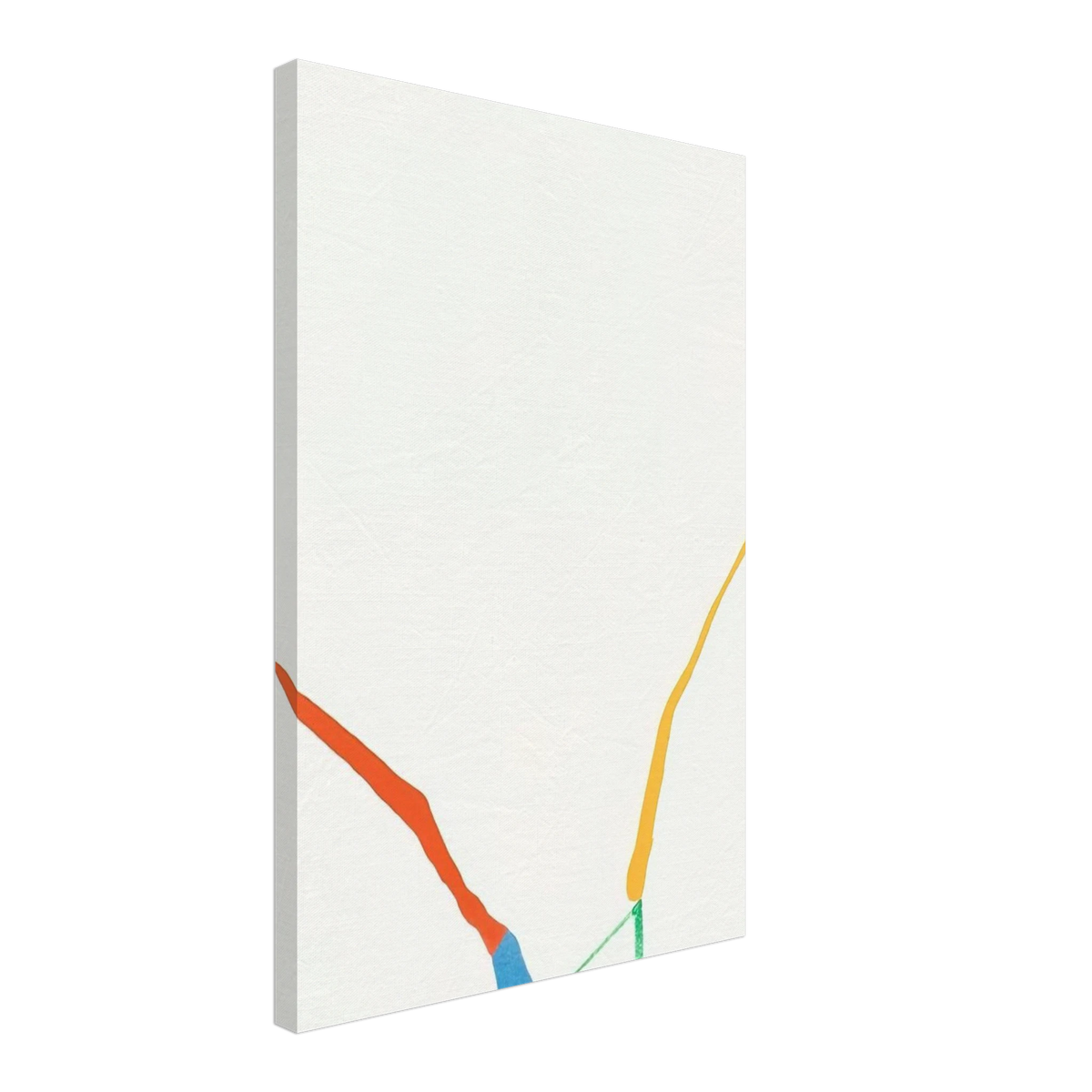 What Red Lines Can Do - 1970 Canvas | Helen Frankenthaler Canvas | Frankenthaler Helen