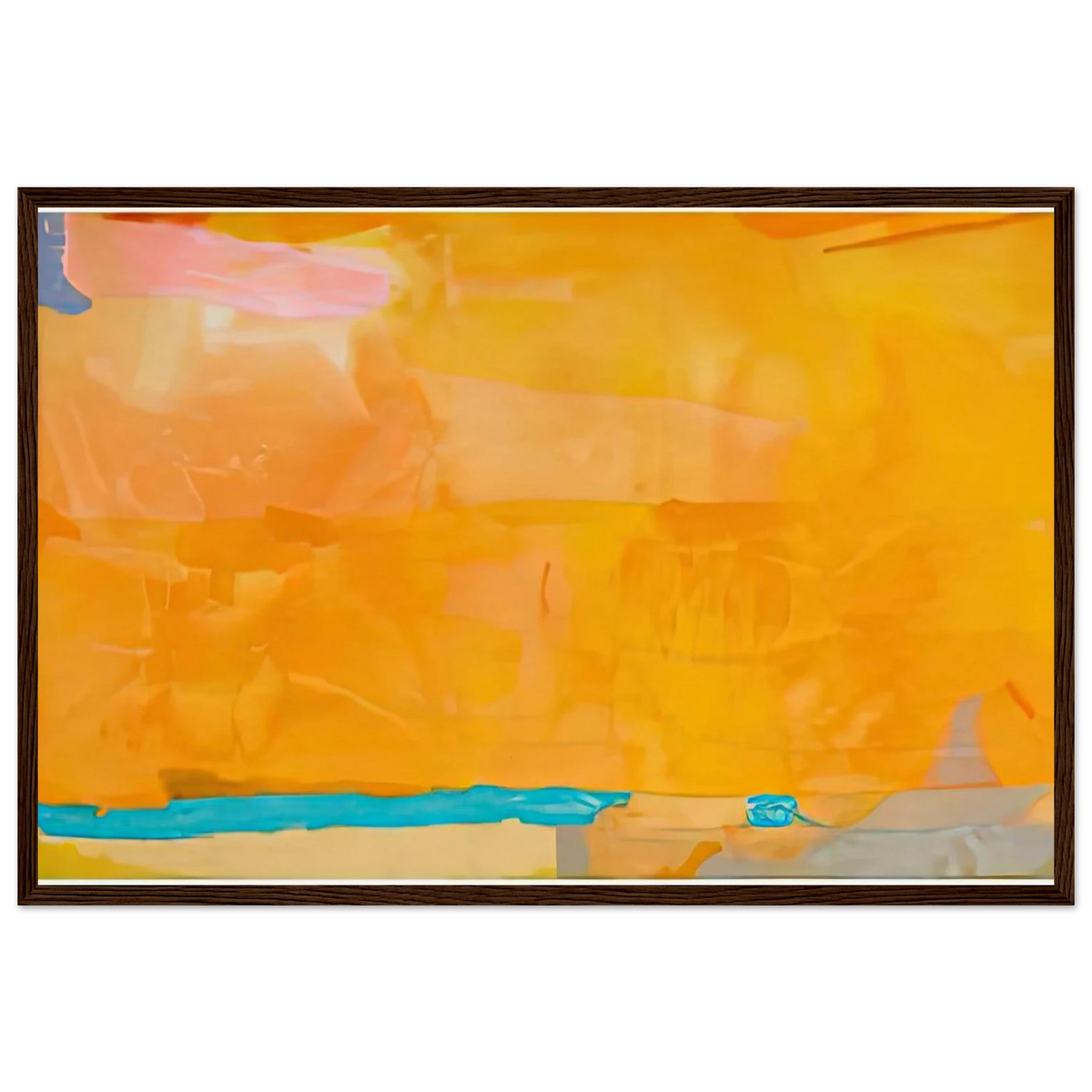 Royal Fireworks, 1975- Framed Poster | Helen Frankenthaler Framed Prints Wall Art | Frankenthaler Helen