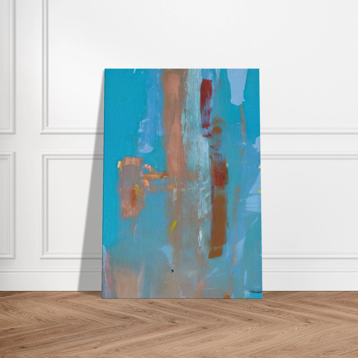 In on Blue - 1976 Canvas | Helen Frankenthaler Canvas | Frankenthaler Helen