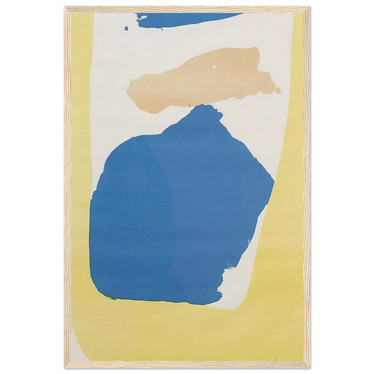 Frankenthaler Preview - 1965 Framed Poster | Helen Frankenthaler Framed Prints Wall Art | Frankenthaler Helen