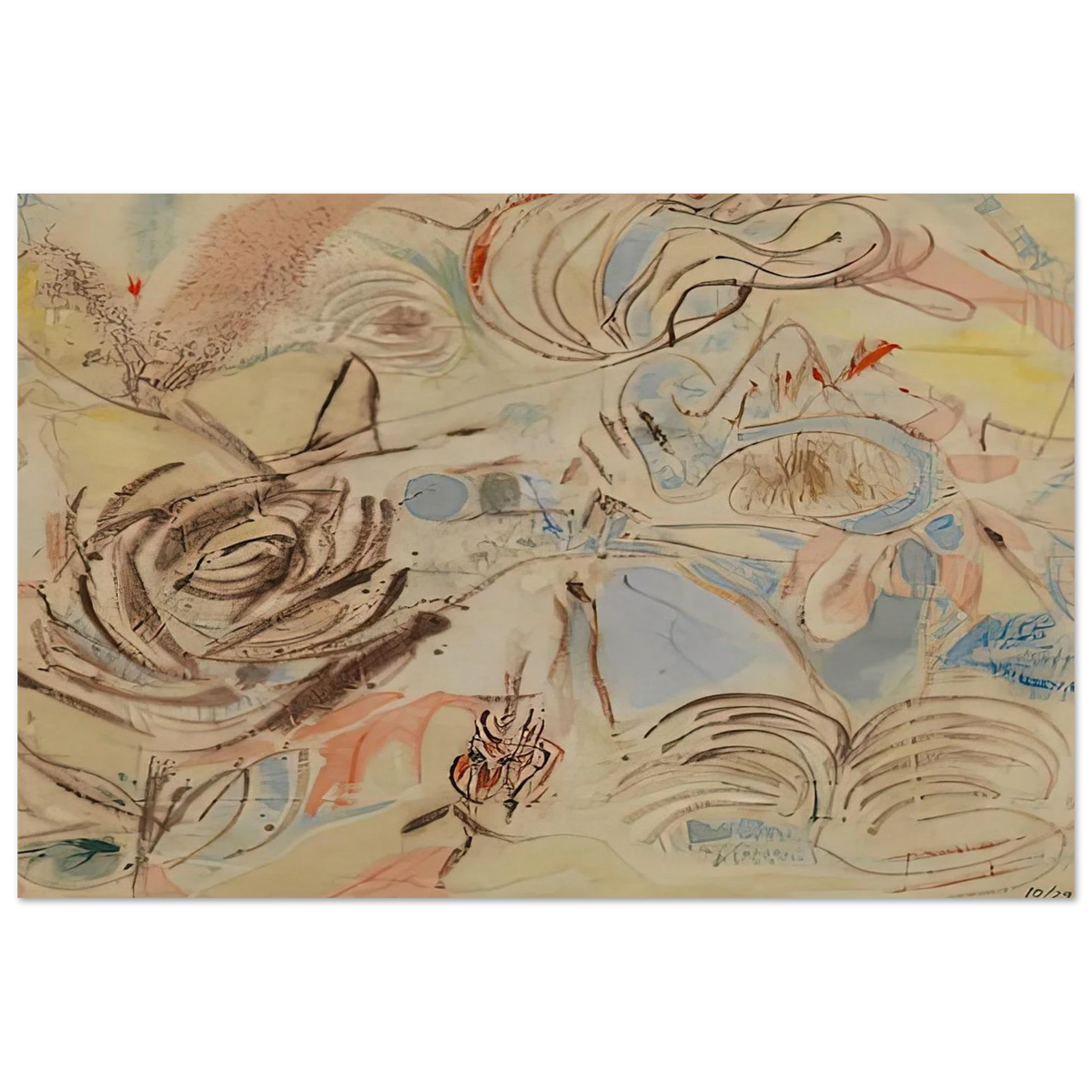 10 29 52, 1952- Poster | Helen Frankenthaler Poster | Frankenthaler Helen