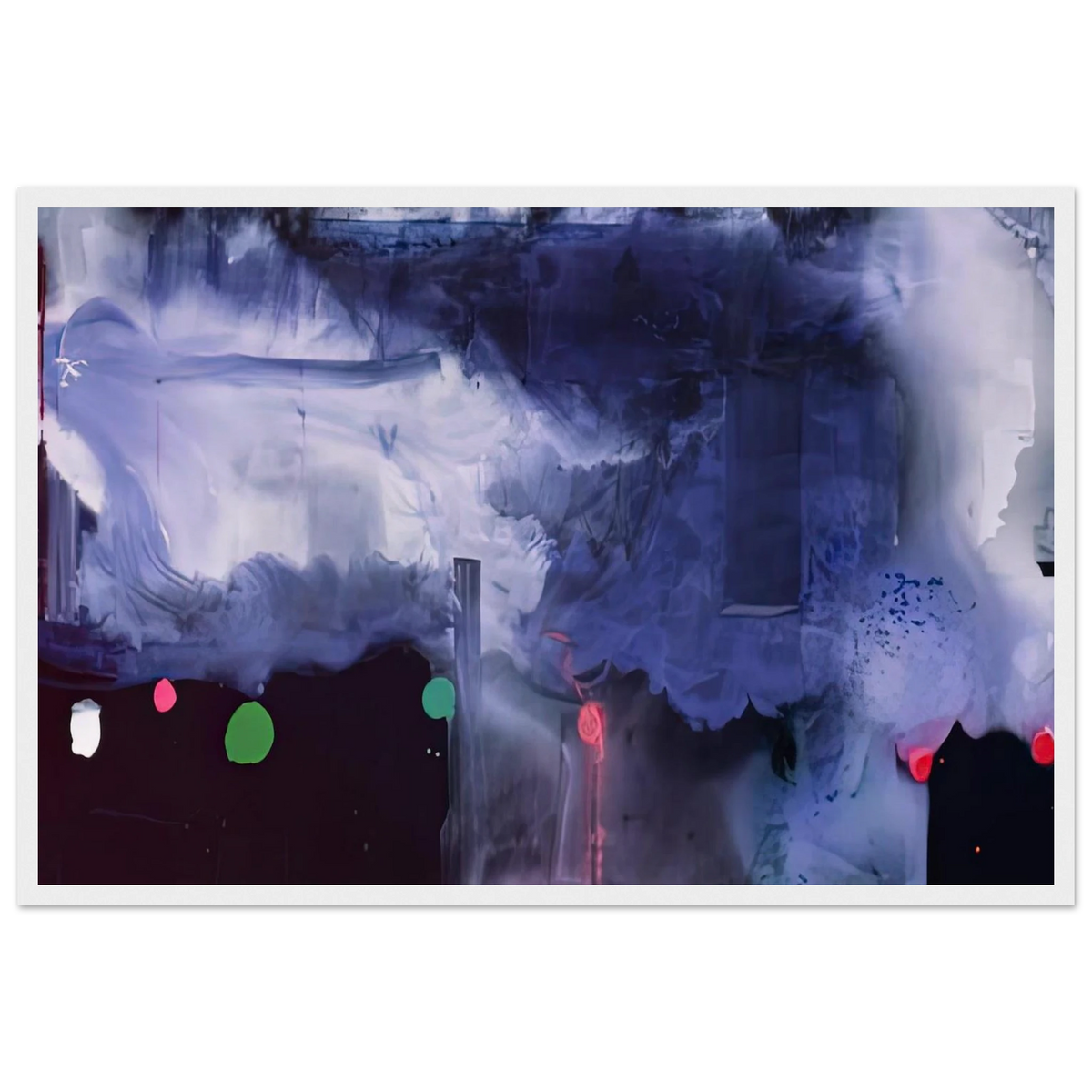 Star Gazing, 1989- Framed Poster | Helen Frankenthaler Framed Prints Wall Art | Frankenthaler Helen
