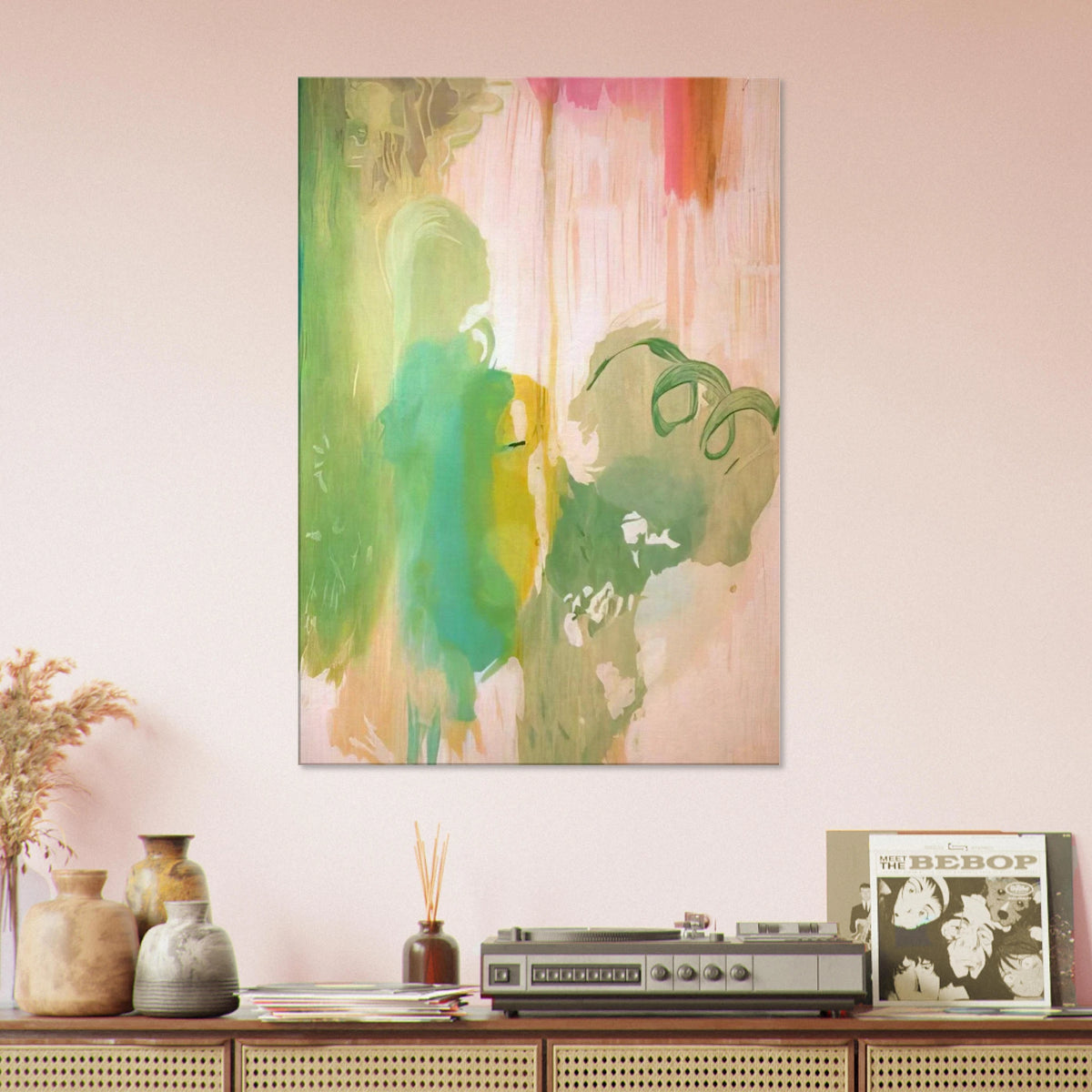 Snow Pines - 2004 Canvas | Helen Frankenthaler Canvas | Frankenthaler Helen