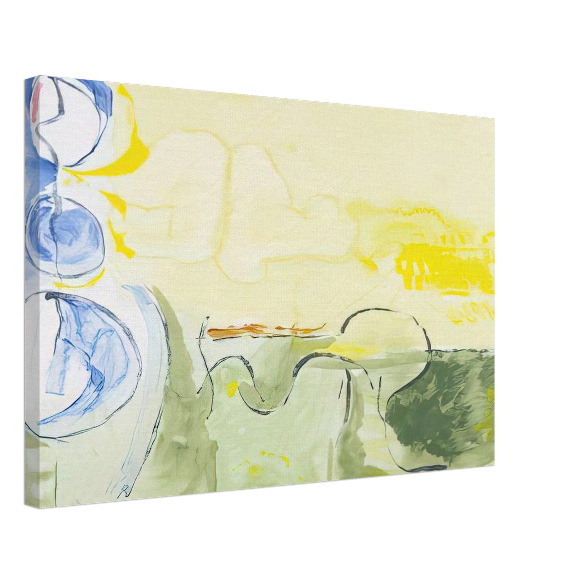 Flotilla - 2006 Canvas | Helen Frankenthaler Canvas | Frankenthaler Helen