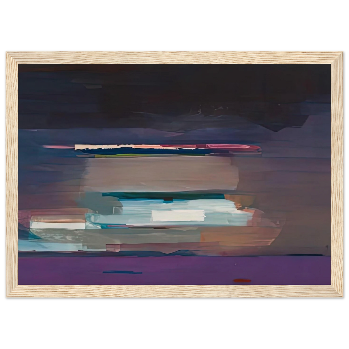 Viewpoint I, 1974- Framed Poster | Helen Frankenthaler Framed Prints Wall Art | Frankenthaler Helen