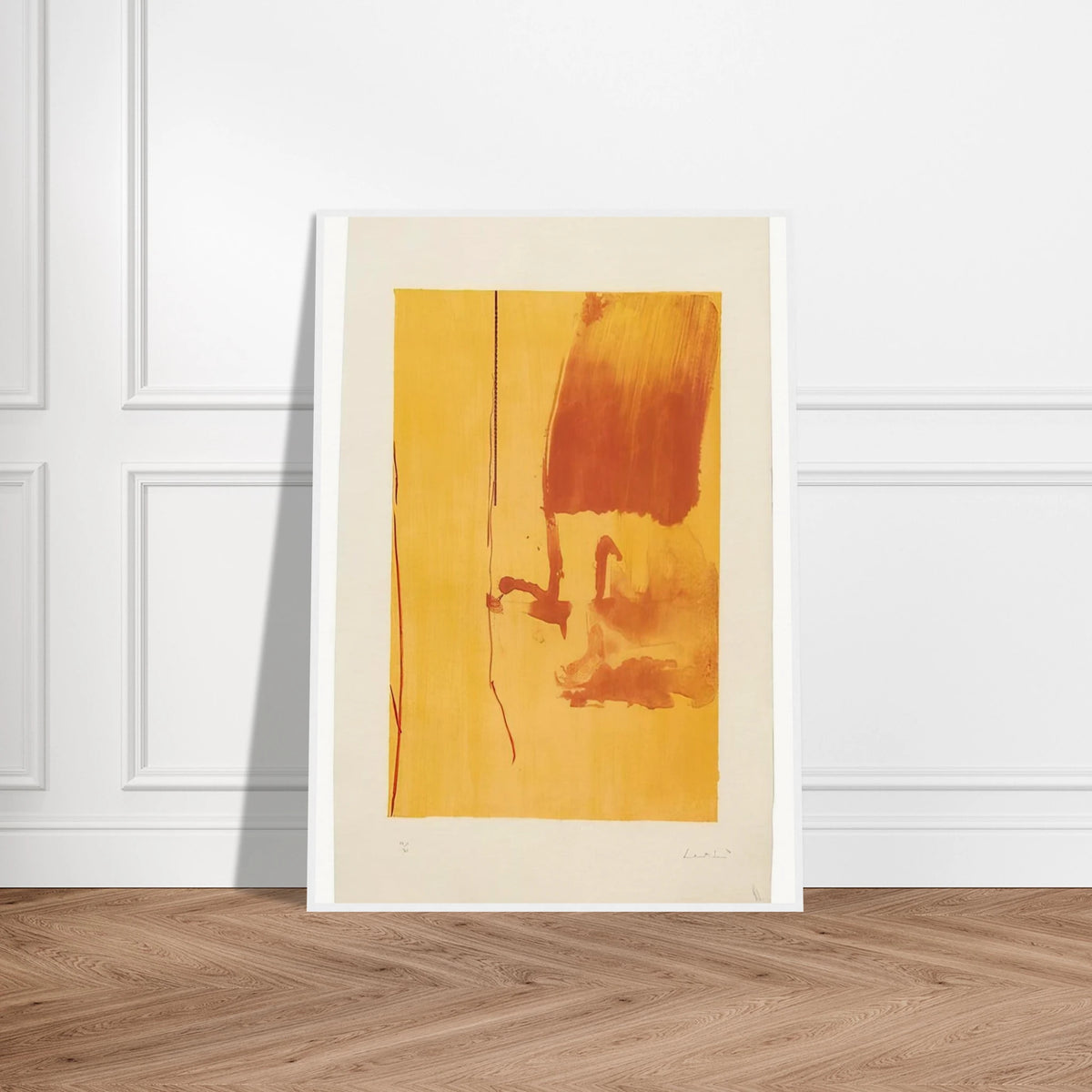 Harvest - 1976 Framed Poster | Helen Frankenthaler Framed Prints Wall Art | Frankenthaler Helen