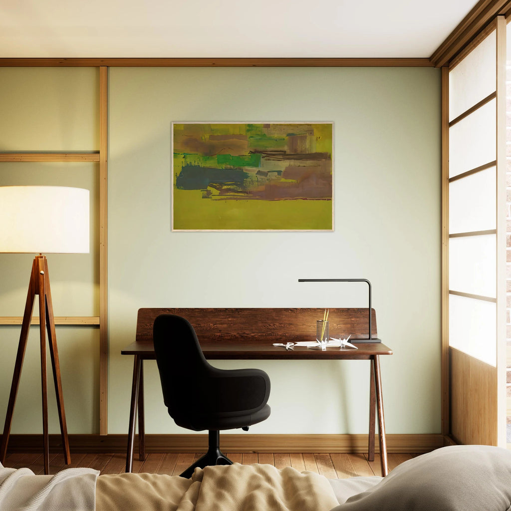 August Deep - 1978 Framed Poster | Helen Frankenthaler Framed Prints Wall Art | Frankenthaler Helen