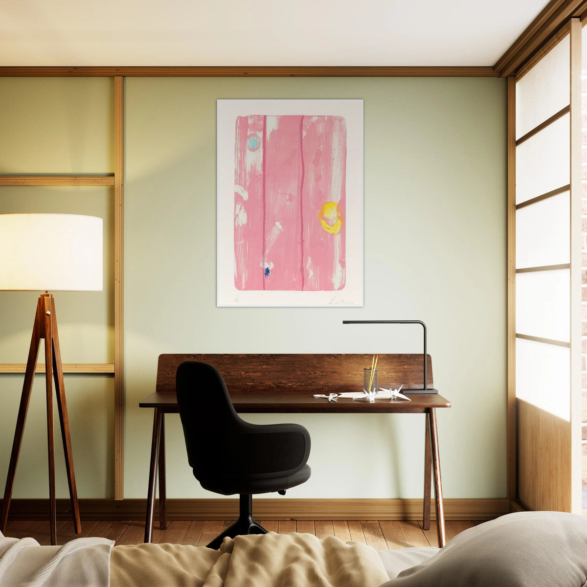 Reflections VIII - 1995 Framed Poster | Helen Frankenthaler Framed Prints Wall Art | Frankenthaler Helen