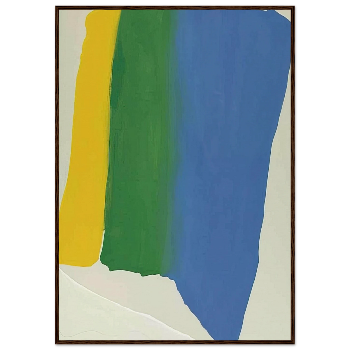 Summer Insignia - 1969 Framed Poster | Helen Frankenthaler Framed Prints Wall Art | Frankenthaler Helen