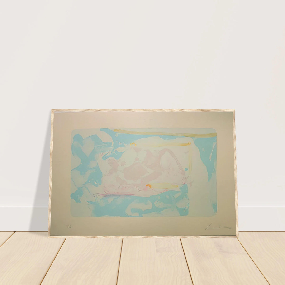Reflections III - 1995 Framed Poster | Helen Frankenthaler Framed Prints Wall Art | Frankenthaler Helen