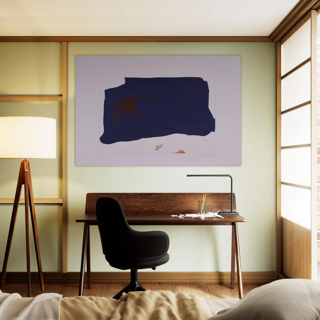 Variation II on Mauve Corner - 1969 Poster | Helen Frankenthaler Poster | Frankenthaler Helen