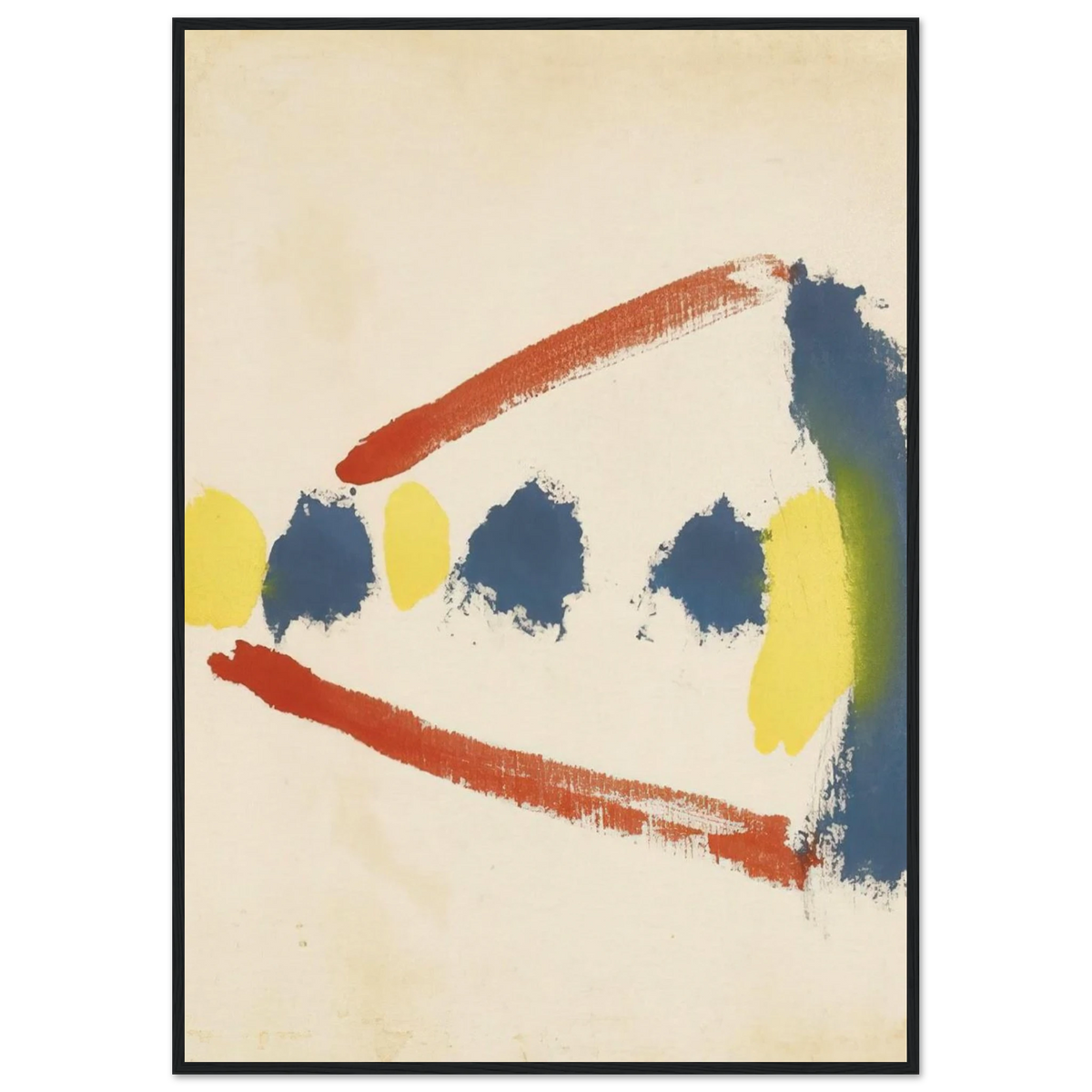 Untitled - 1965 Framed Poster | Helen Frankenthaler Framed Prints Wall Art | Frankenthaler Helen