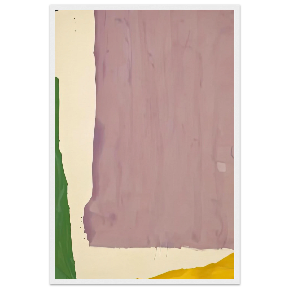 Mauve District, 1966- Framed Poster | Helen Frankenthaler Framed Prints Wall Art | Frankenthaler Helen
