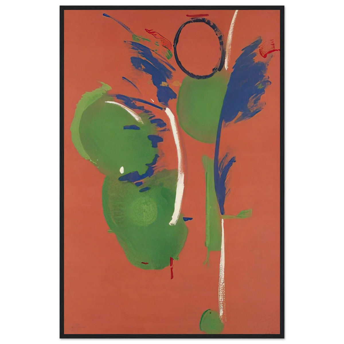 Mary, Mary - 1987 Framed Poster | Helen Frankenthaler Framed Prints Wall Art | Frankenthaler Helen