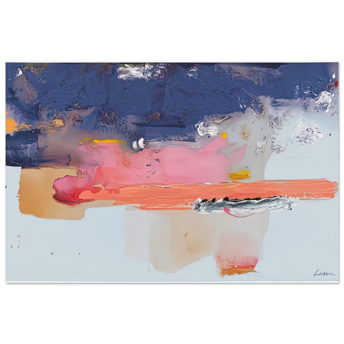 Western Roadmap, 1991- Poster | Helen Frankenthaler Poster | Frankenthaler Helen