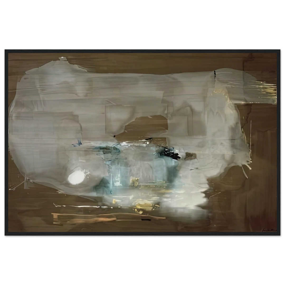 M, 1977- Framed Poster | Helen Frankenthaler Framed Prints Wall Art | Frankenthaler Helen