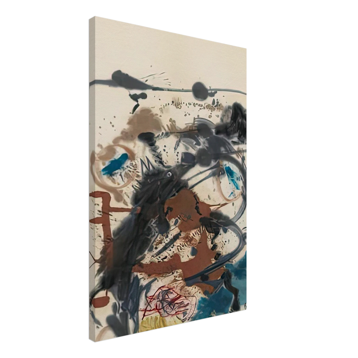 Winter Hunt, 1958- Canvas | Helen Frankenthaler Canvas | Frankenthaler Helen