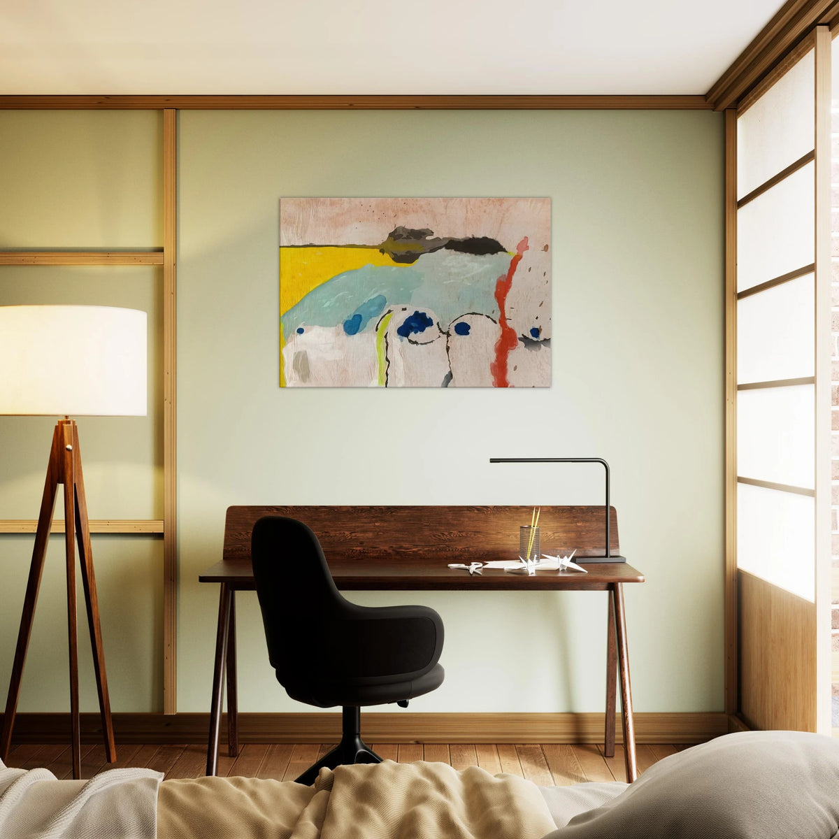 Tales of Genji I - 1998 Canvas | Helen Frankenthaler Canvas | Frankenthaler Helen