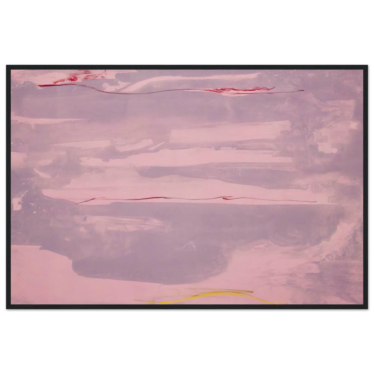 Dream Walk - 1977 Framed Poster | Helen Frankenthaler Framed Prints Wall Art | Frankenthaler Helen