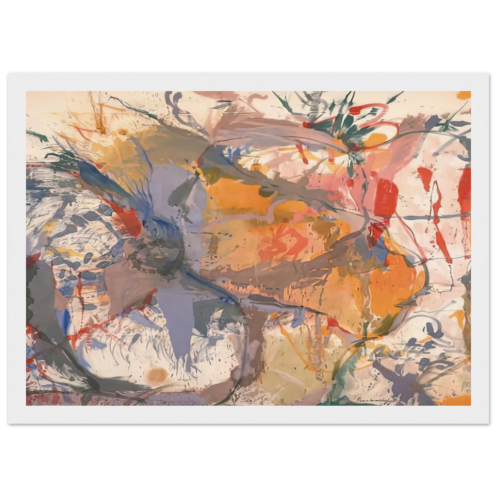 Before the Caves, 1958- Framed Poster | Helen Frankenthaler Framed Prints Wall Art | Frankenthaler Helen