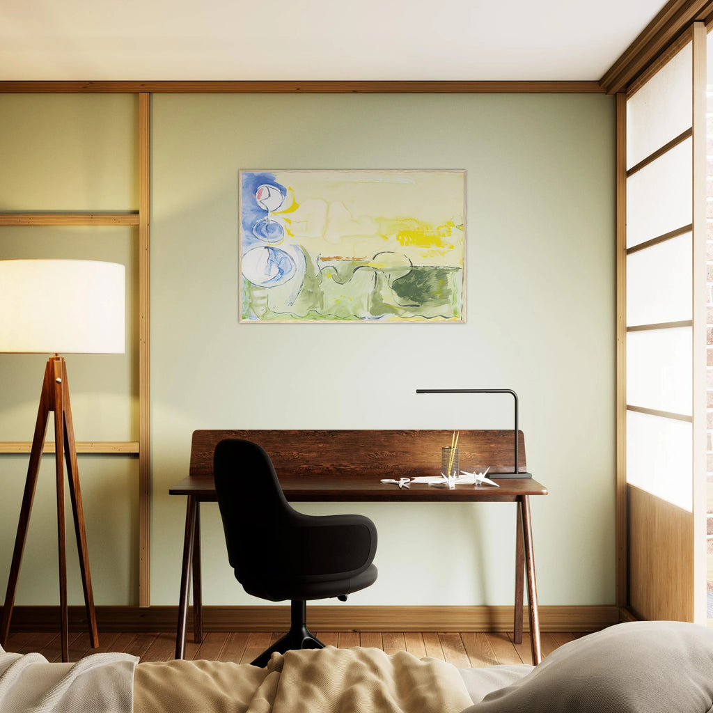 Flotilla - 2006 Framed Poster | Helen Frankenthaler Framed Prints Wall Art | Frankenthaler Helen