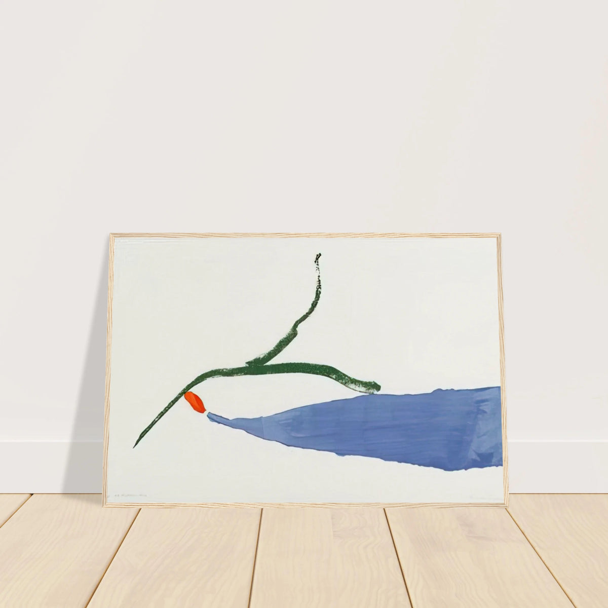 A Little Zen - 1970 Framed Poster | Helen Frankenthaler Framed Prints Wall Art | Frankenthaler Helen