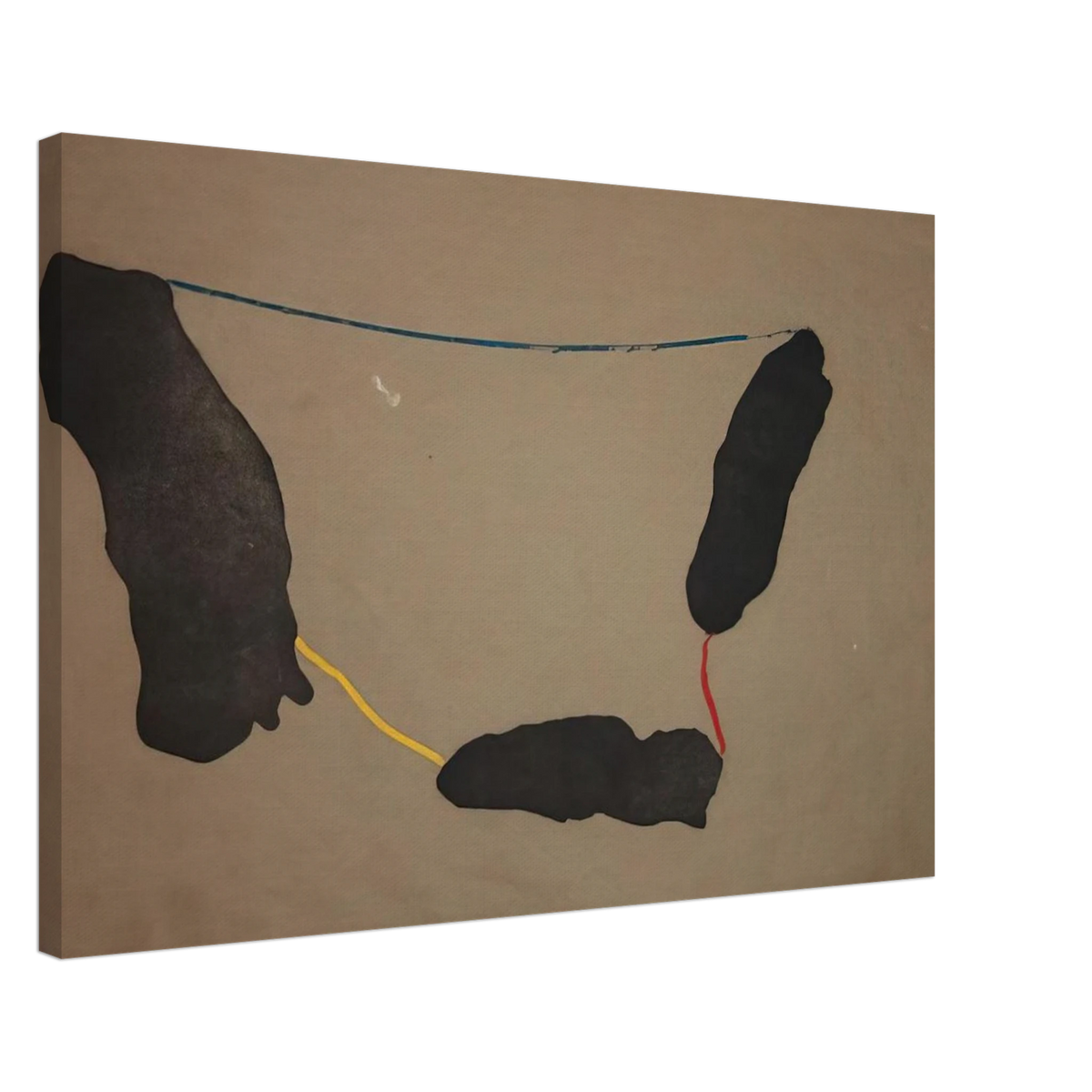 Connected By Joy - 1973 Canvas | Helen Frankenthaler Canvas | Frankenthaler Helen