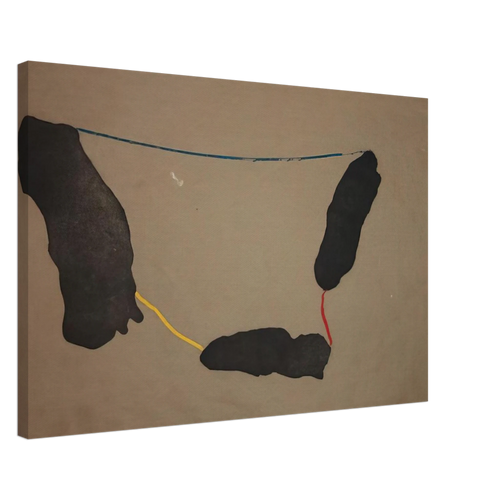 Connected By Joy - 1973 Canvas | Helen Frankenthaler Canvas | Frankenthaler Helen
