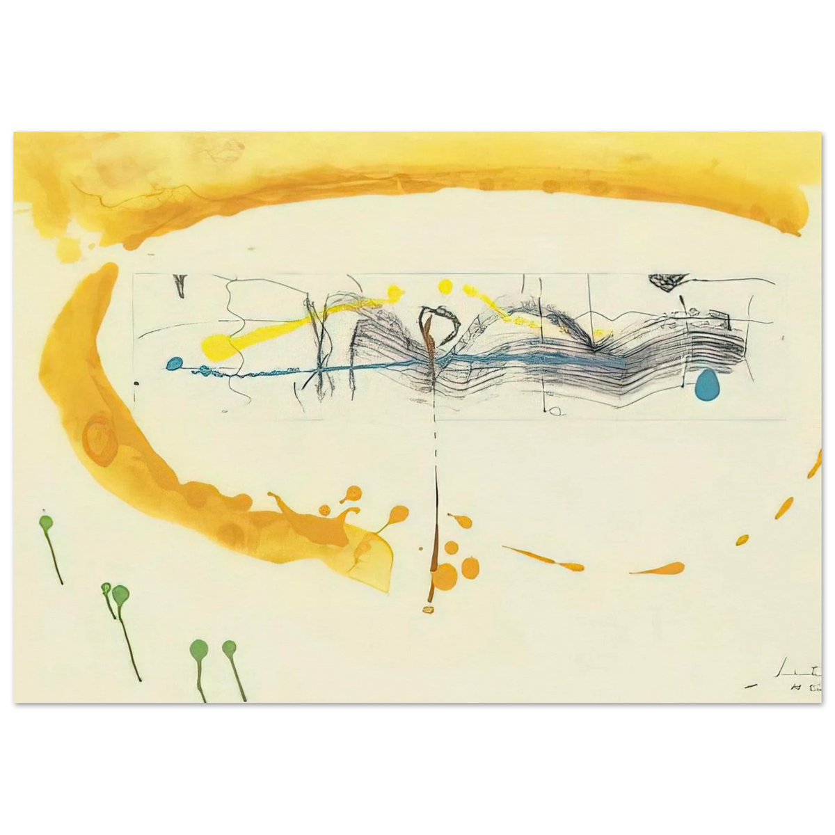 Making Music - 2000 Poster | Helen Frankenthaler Poster | Frankenthaler Helen