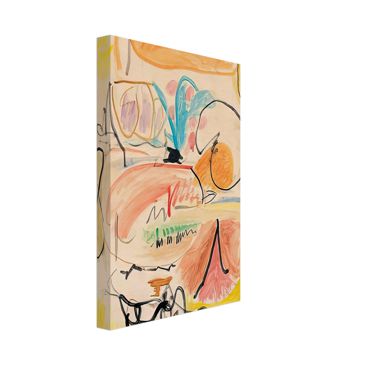 Window Shade No. 1, 1952- Canvas | Helen Frankenthaler Canvas | Frankenthaler Helen