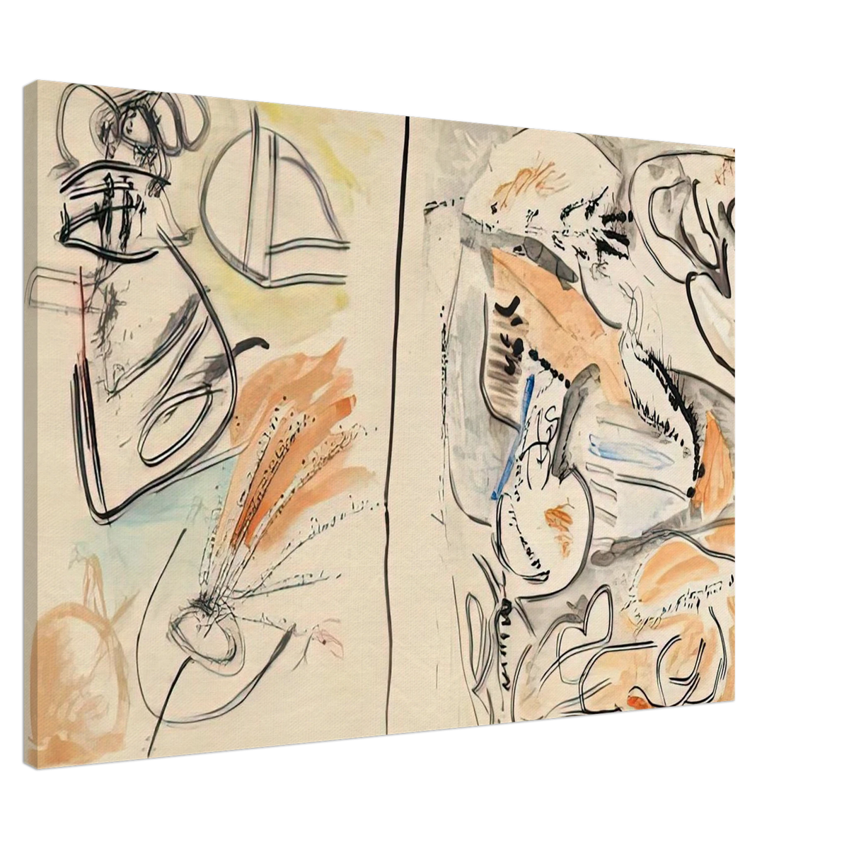 Window Shade No. 2, 1952- Canvas | Helen Frankenthaler Canvas | Frankenthaler Helen