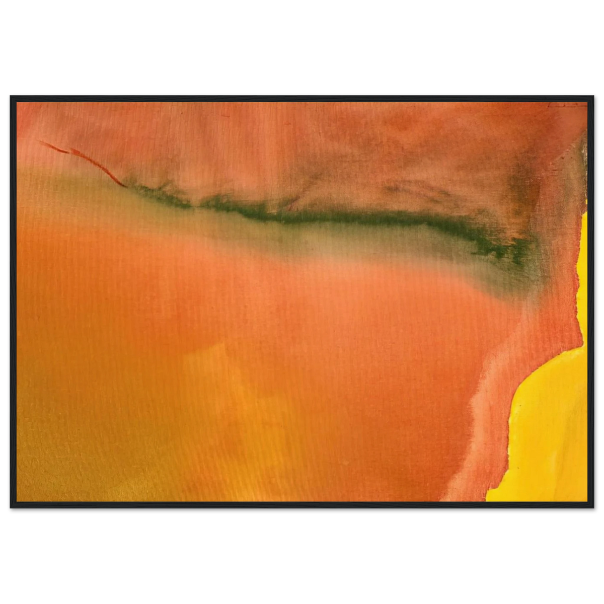 Untitled - 1973 Framed Poster | Helen Frankenthaler Framed Prints Wall Art | Frankenthaler Helen