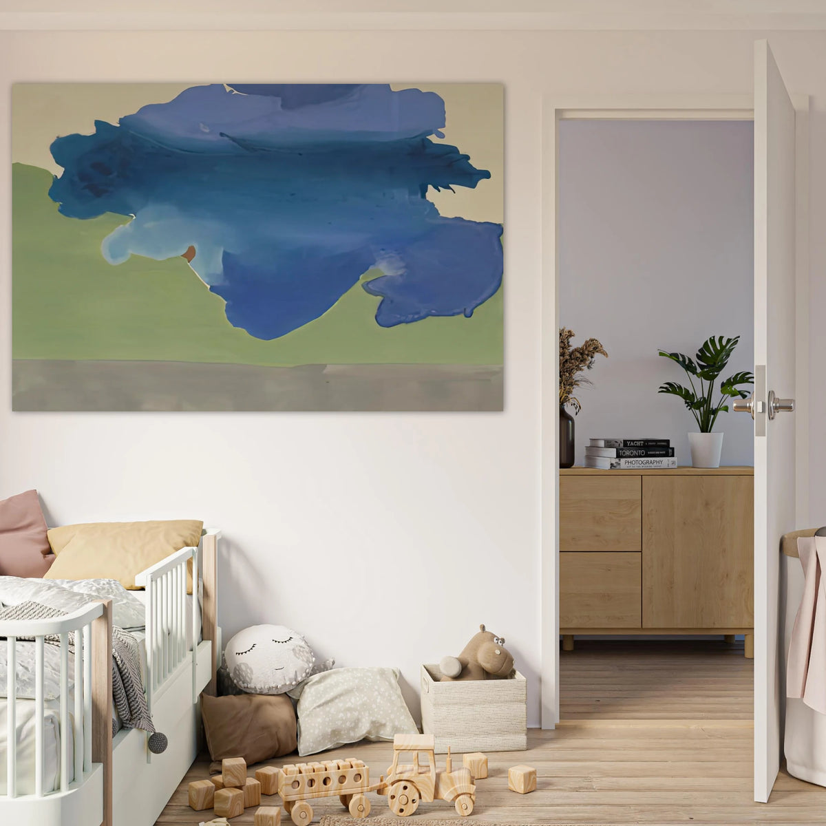 The Bay, 1963- Poster | Helen Frankenthaler Poster | Frankenthaler Helen