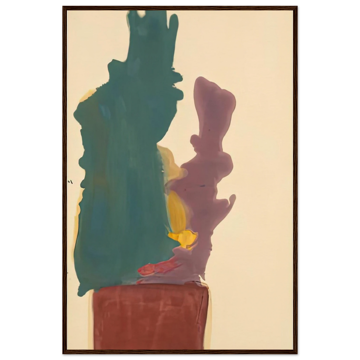 Evil Spirit, 1963- Framed Poster | Helen Frankenthaler Framed Prints Wall Art | Frankenthaler Helen