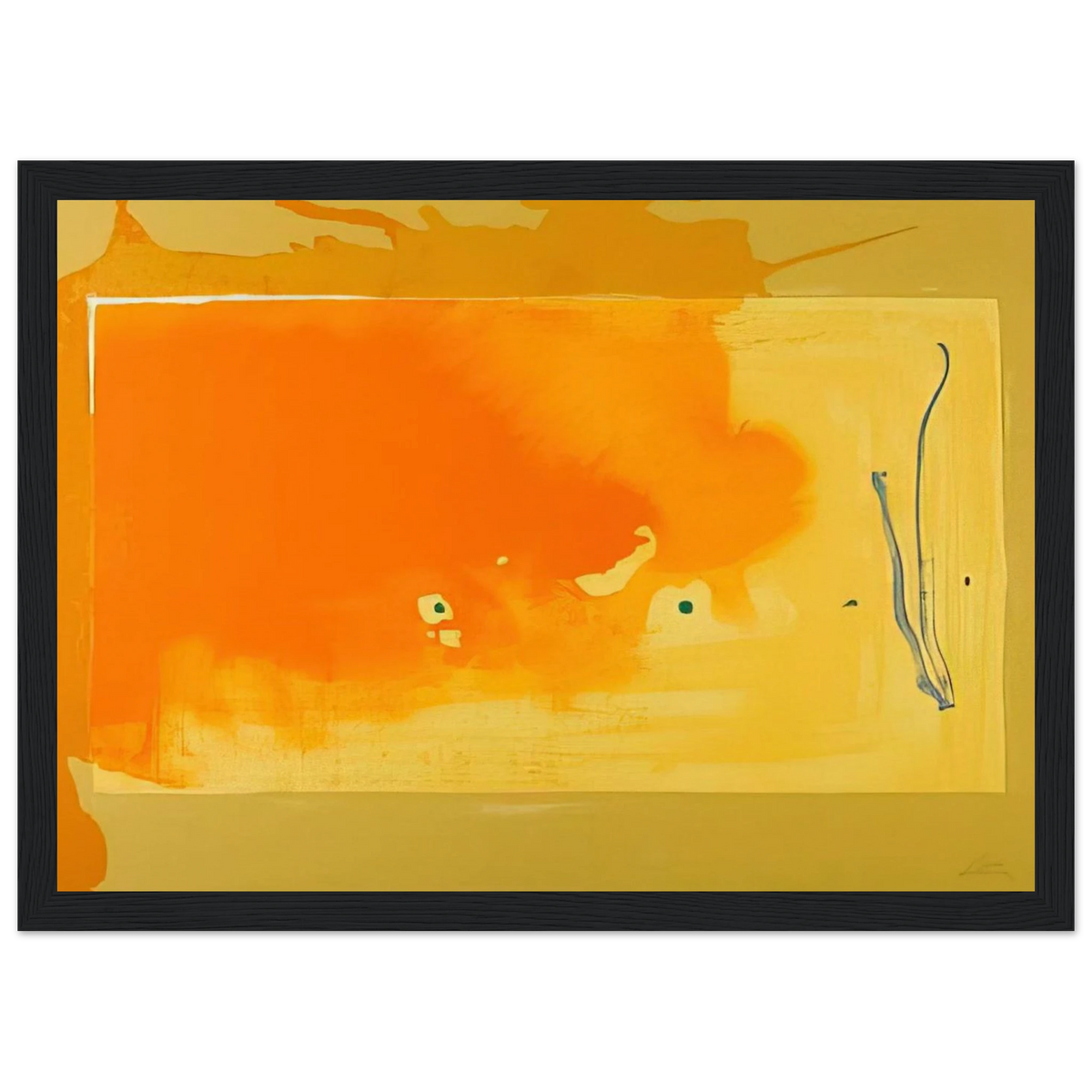 Bilbao - 1998 Framed Poster | Helen Frankenthaler Framed Prints Wall Art | Frankenthaler Helen