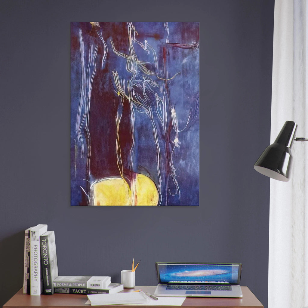 All About Blue - 1994 Canvas | Helen Frankenthaler Canvas | Frankenthaler Helen