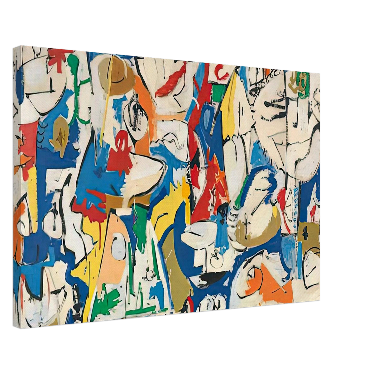 The Jugglers, 1951- Canvas | Helen Frankenthaler Canvas | Frankenthaler Helen
