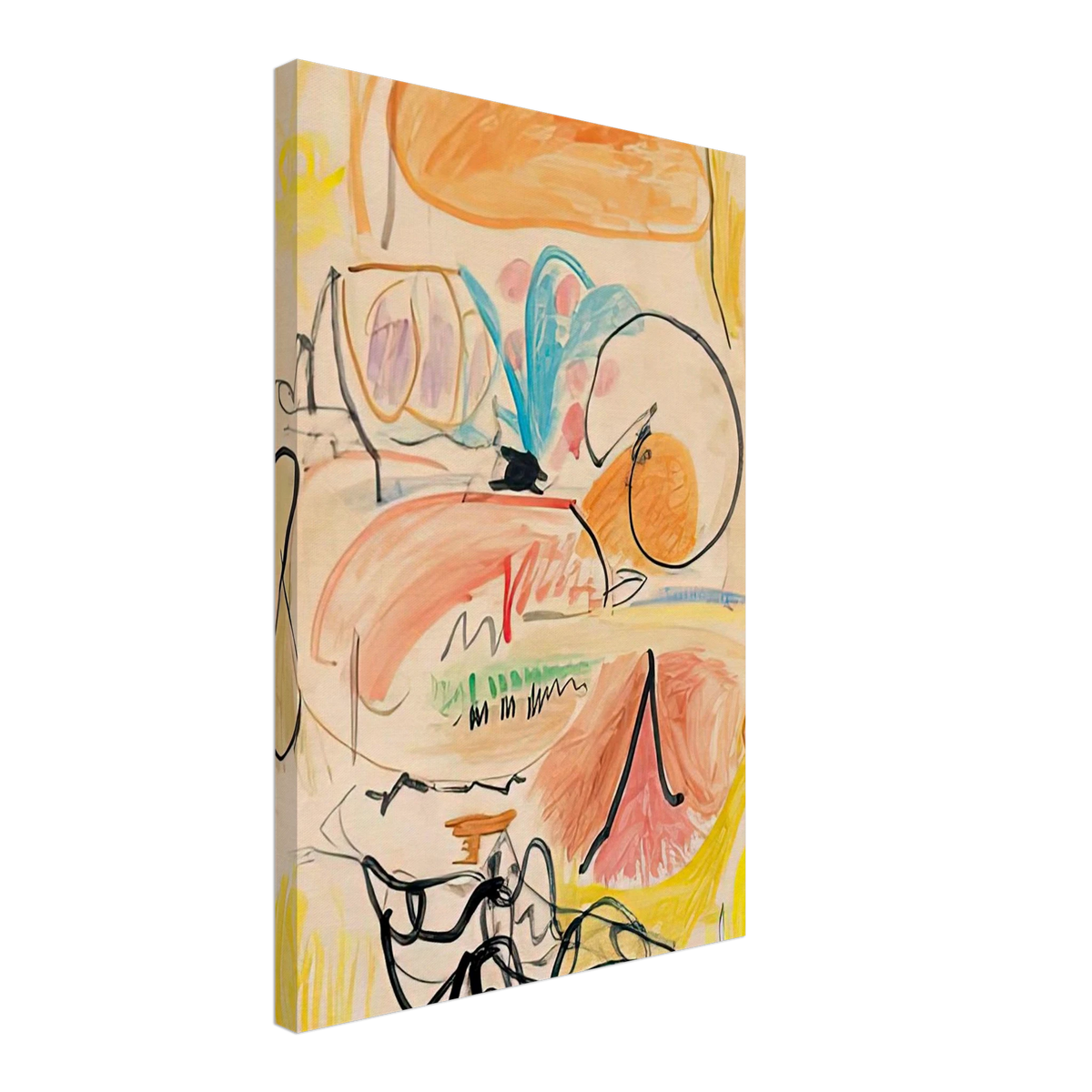 Window Shade No. 1, 1952- Canvas | Helen Frankenthaler Canvas | Frankenthaler Helen