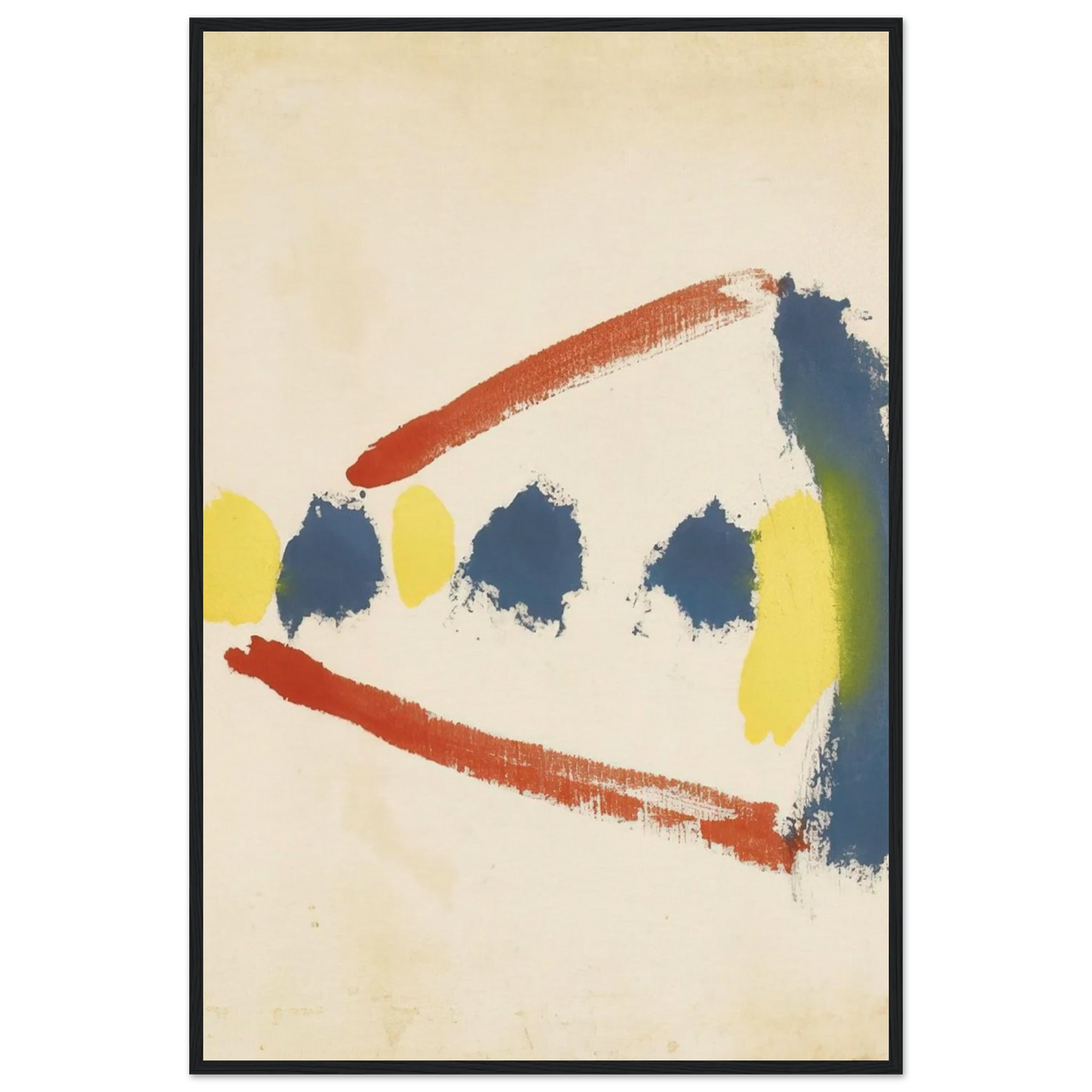 Untitled - 1965 Framed Poster | Helen Frankenthaler Framed Prints Wall Art | Frankenthaler Helen