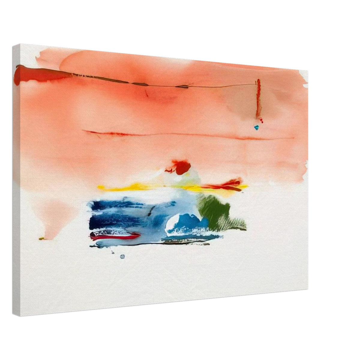 Santa Fe II - 1986 Canvas | Helen Frankenthaler Canvas | Frankenthaler Helen