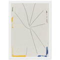 Free Wheeling - 1971 Framed Poster | Helen Frankenthaler Framed Prints Wall Art | Frankenthaler Helen