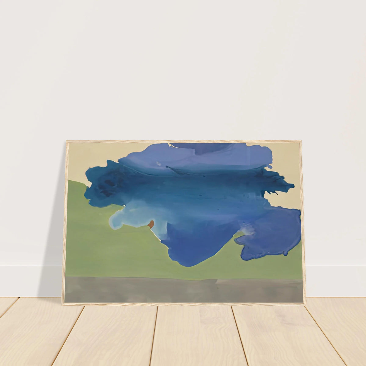 The Bay, 1963- Framed Poster | Helen Frankenthaler Framed Prints Wall Art | Frankenthaler Helen