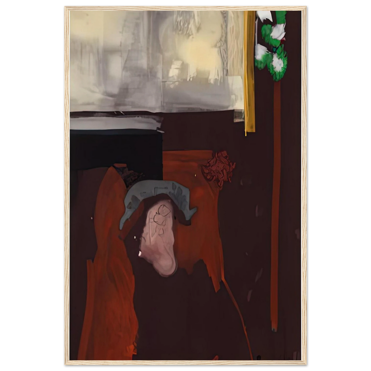 The Widow of Fantin Latour, 1988- Framed Poster | Helen Frankenthaler Framed Prints Wall Art | Frankenthaler Helen
