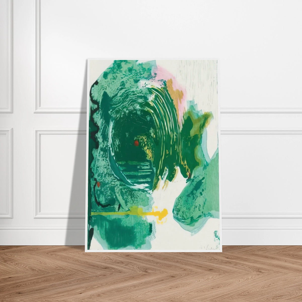 Radius - 1993 Framed Poster | Helen Frankenthaler Framed Prints Wall Art | Frankenthaler Helen