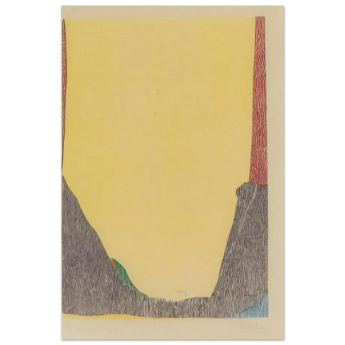 East and Beyond - 1973 Poster | Helen Frankenthaler Poster | Frankenthaler Helen