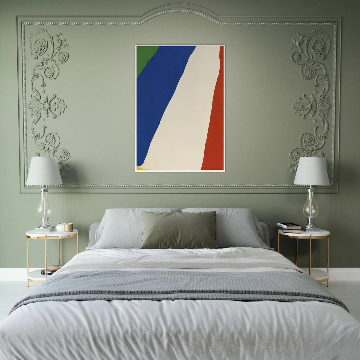 Untitled - 1967 Framed Poster | Helen Frankenthaler Framed Prints Wall Art | Frankenthaler Helen