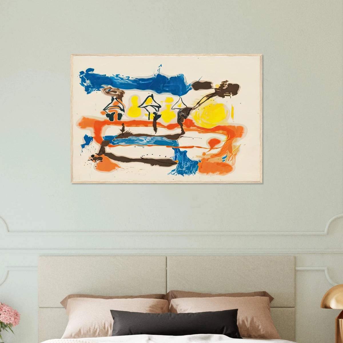 Fable, 1961- Framed Poster | Helen Frankenthaler Framed Prints Wall Art | Frankenthaler Helen
